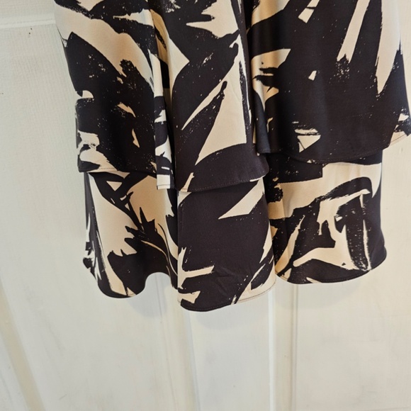 DVF silk sleeveless ruffle hem halter dress size 0 - Picture 8 of 10